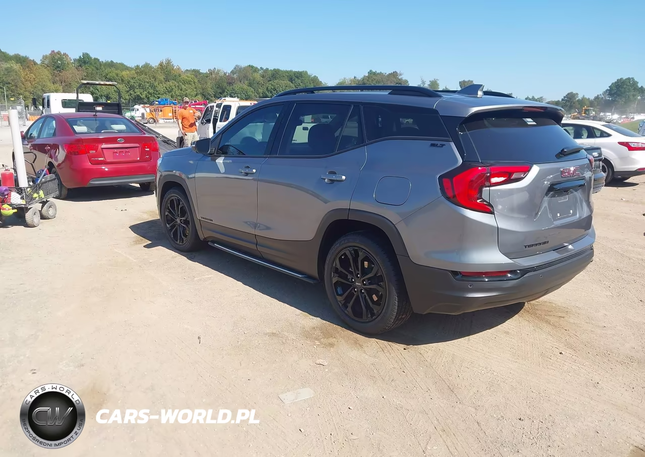 2021 GMC Terrain Fwd Slt VIN:3GKALPEV8ML322102 - 3