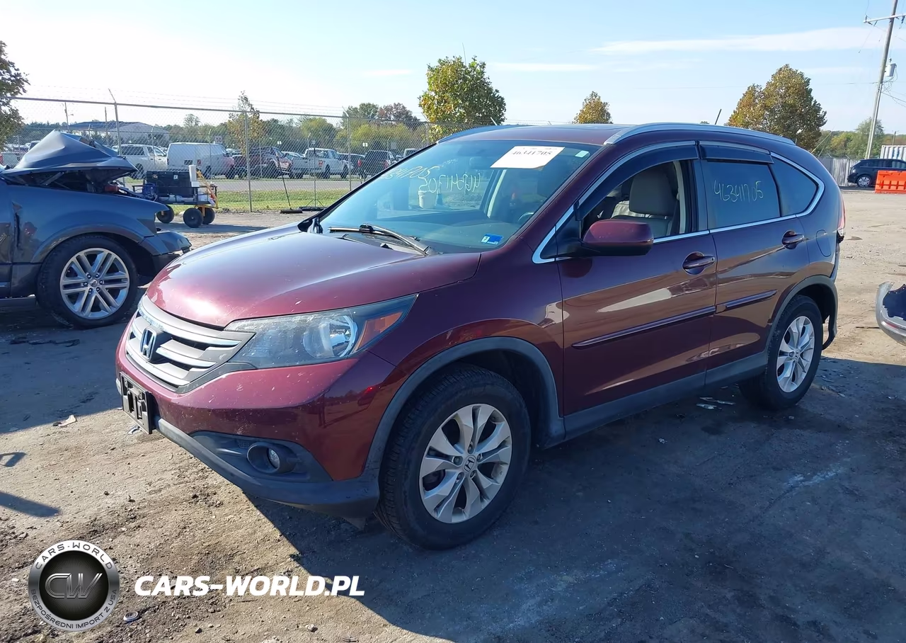 2013 Honda Cr-V Ex-L VIN:5J6RM4H75DL075604 - 2