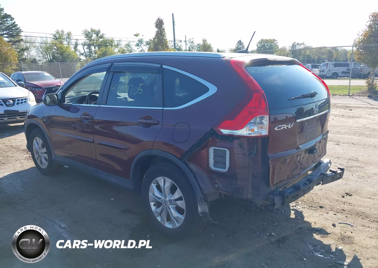 2013 Honda Cr-V Ex-L VIN:5J6RM4H75DL075604 - 3