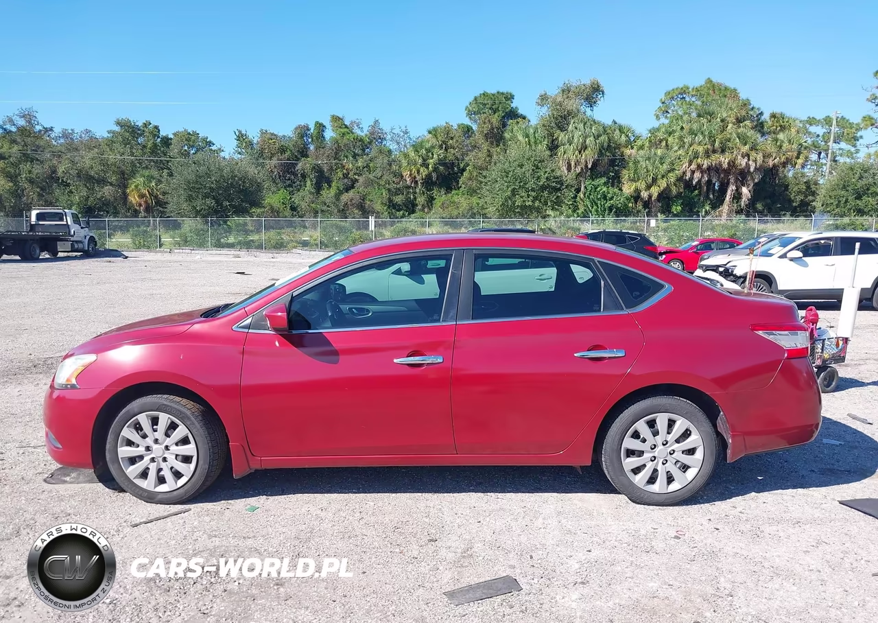 2015 Nissan Sentra Sv VIN:3N1AB7APXFY213364 - 14