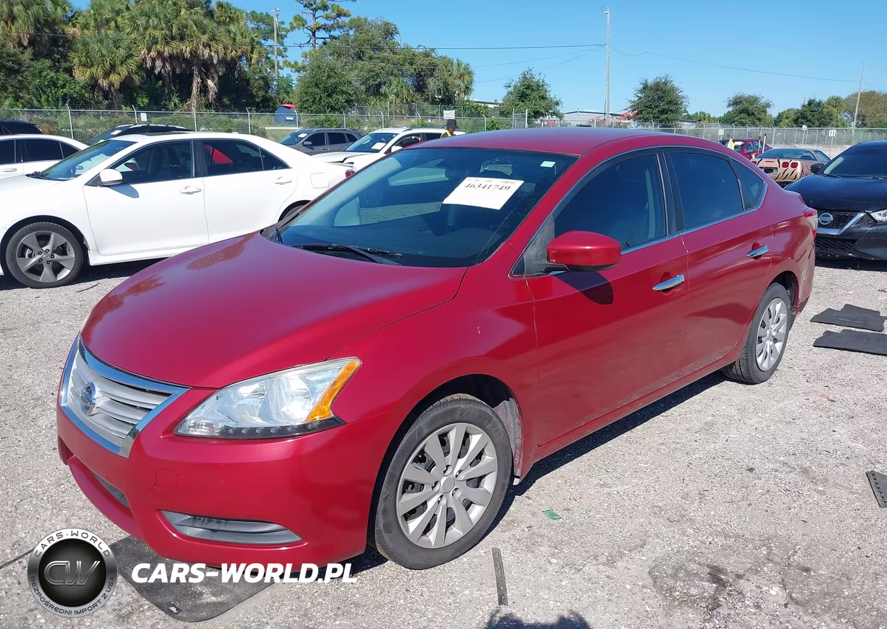 2015 Nissan Sentra Sv VIN:3N1AB7APXFY213364 - 2