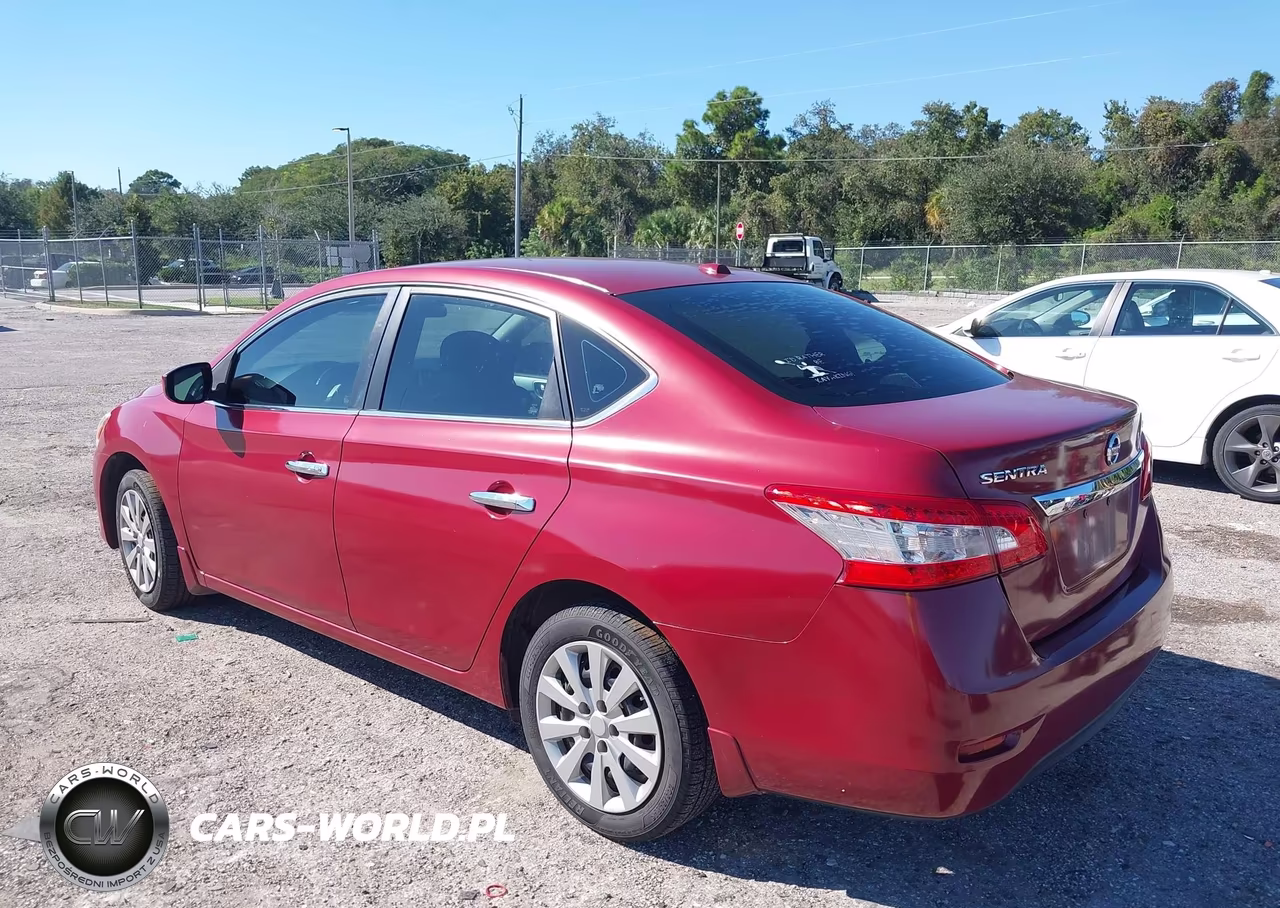 2015 Nissan Sentra Sv VIN:3N1AB7APXFY213364 - 3