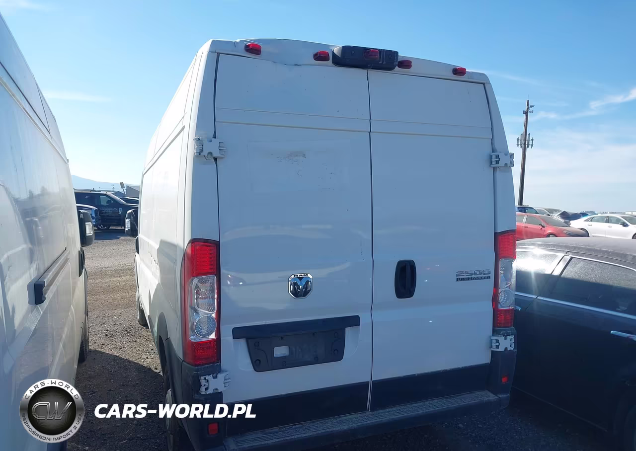2025 Ram Promaster 2500 Tradesman High Roof 159 Wb W-Pass Seat VIN:3C6LRVDGXSE506511 - 16