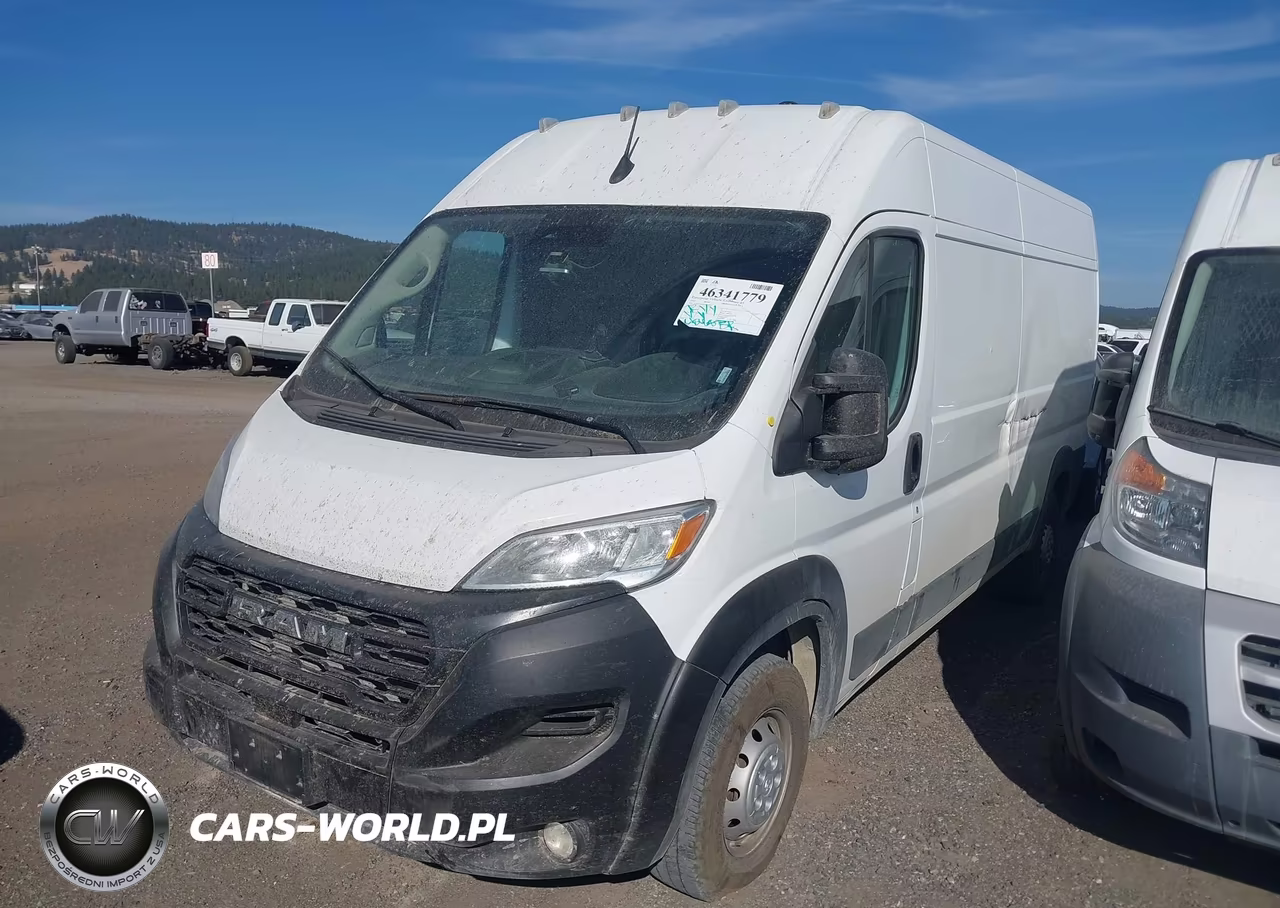 2025 Ram Promaster 2500 Tradesman High Roof 159 Wb W-Pass Seat VIN:3C6LRVDGXSE506511 - 2