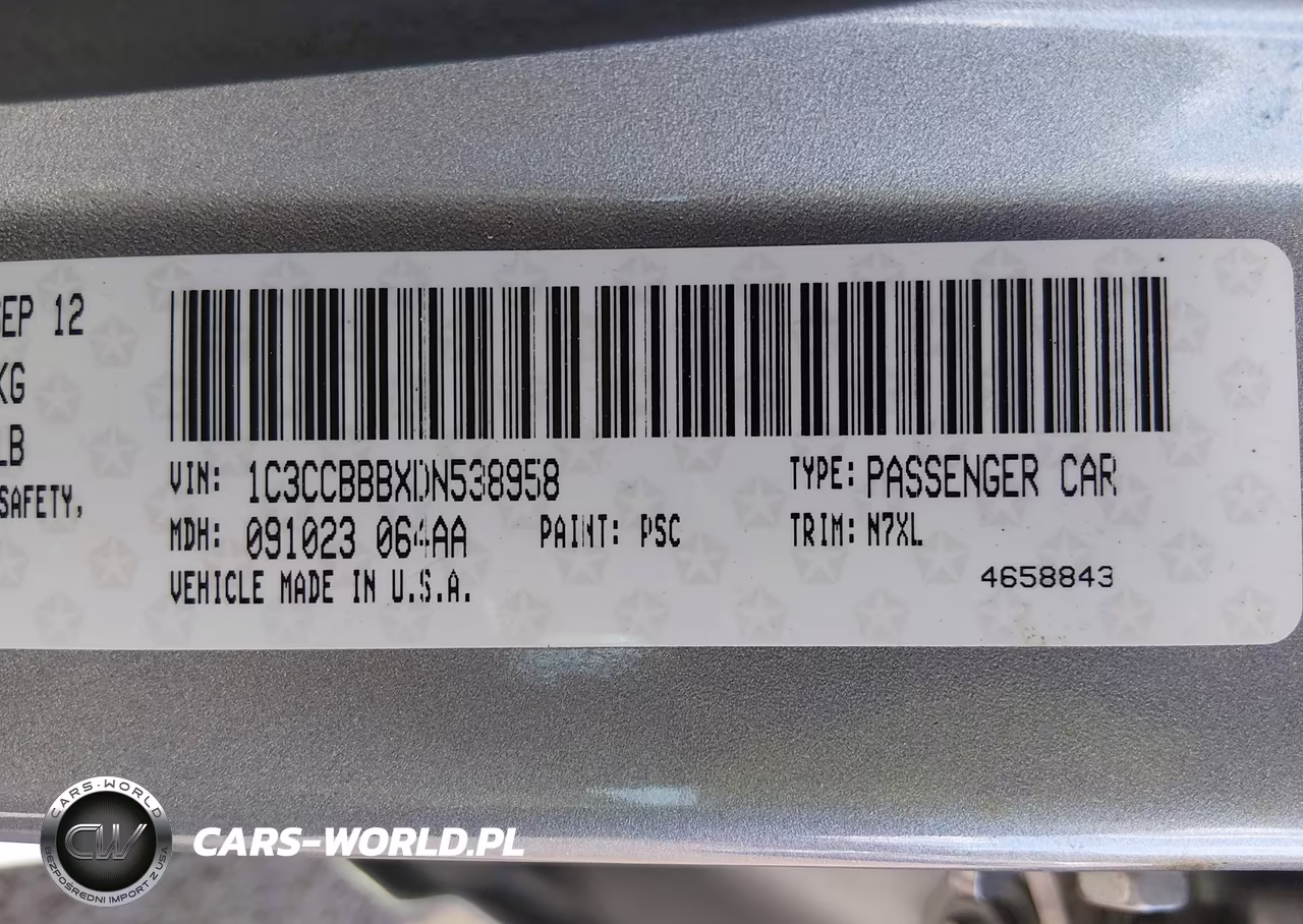 2013 Chrysler 200 Touring VIN:1C3CCBBBXDN538958 - 9