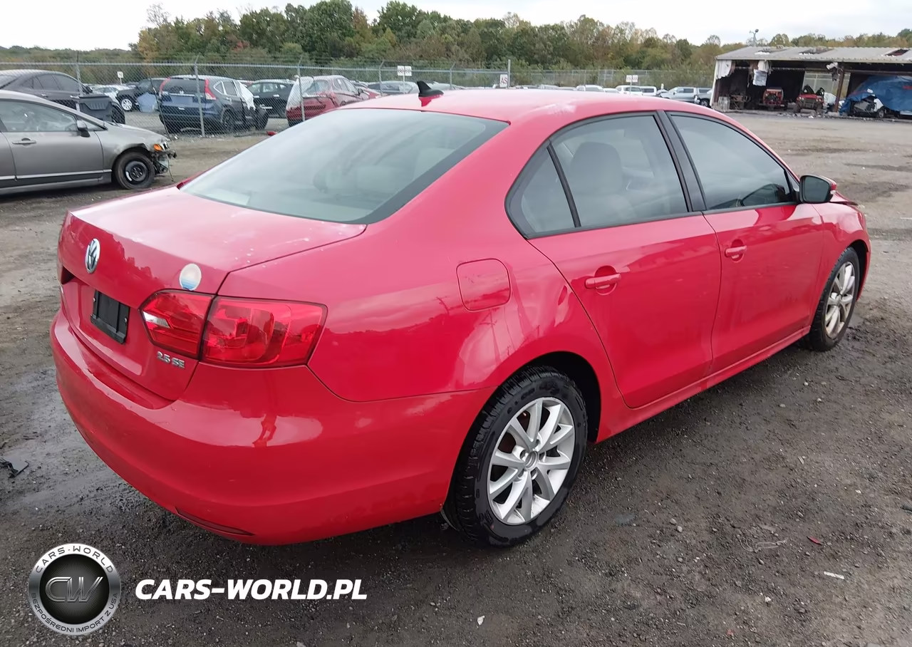 2012 Volkswagen Jetta 2.5L Se VIN:3VWDP7AJ7CM349779 - 4