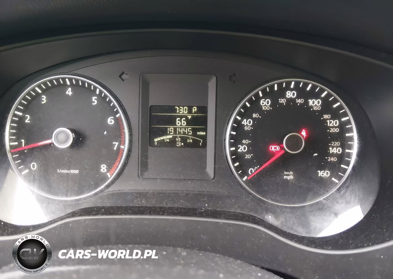 2012 Volkswagen Jetta 2.5L Se VIN:3VWDP7AJ7CM349779 - 7