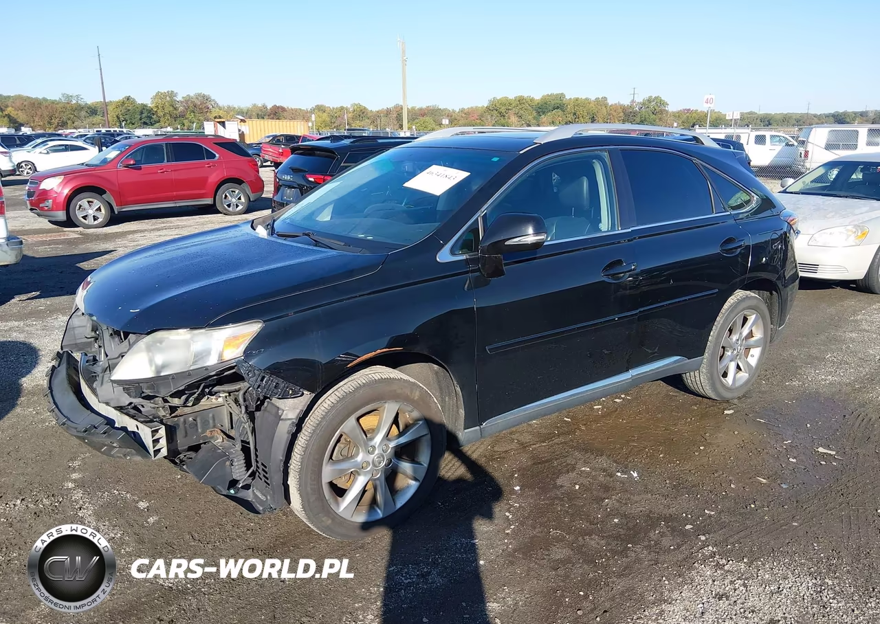 2010 Lexus Rx 350 VIN:2T2BK1BA6AC010890 - 2