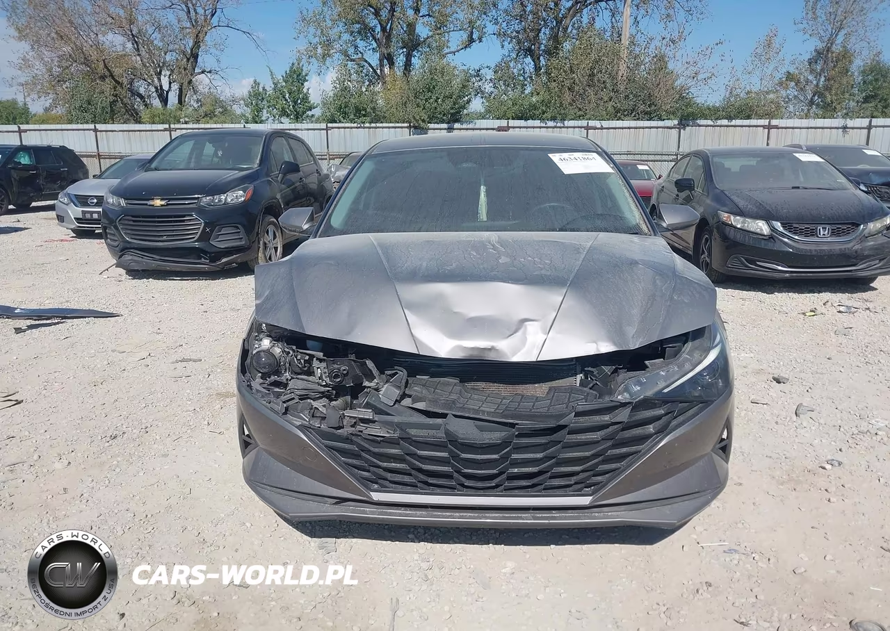2022 Hyundai Elantra Sel VIN:KMHLM4AG2NU321411 - 12