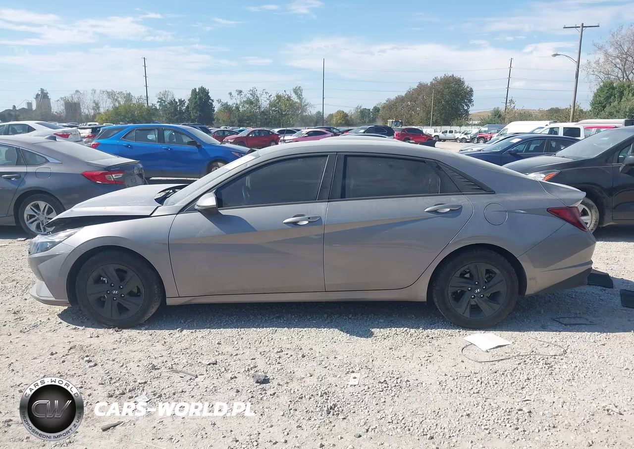 2022 Hyundai Elantra Sel VIN:KMHLM4AG2NU321411 - 14