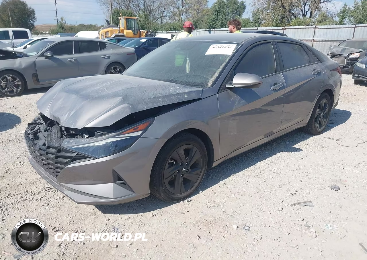 2022 Hyundai Elantra Sel VIN:KMHLM4AG2NU321411 - 2