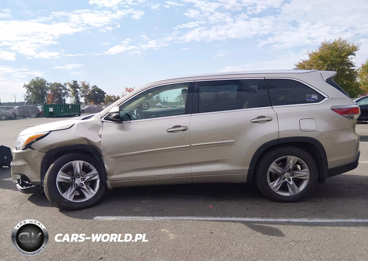 2015 Toyota Highlander Limited V6 VIN:5TDDKRFH8FS213636 - 14