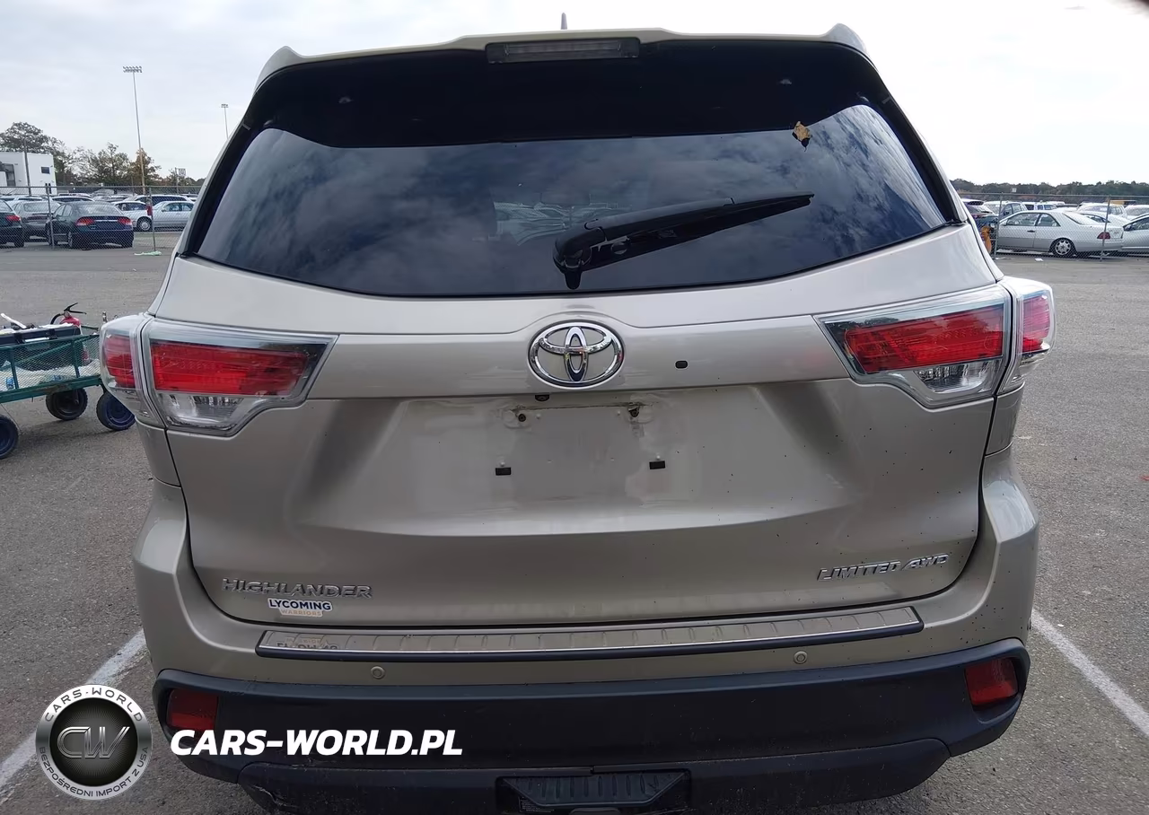 2015 Toyota Highlander Limited V6 VIN:5TDDKRFH8FS213636 - 16