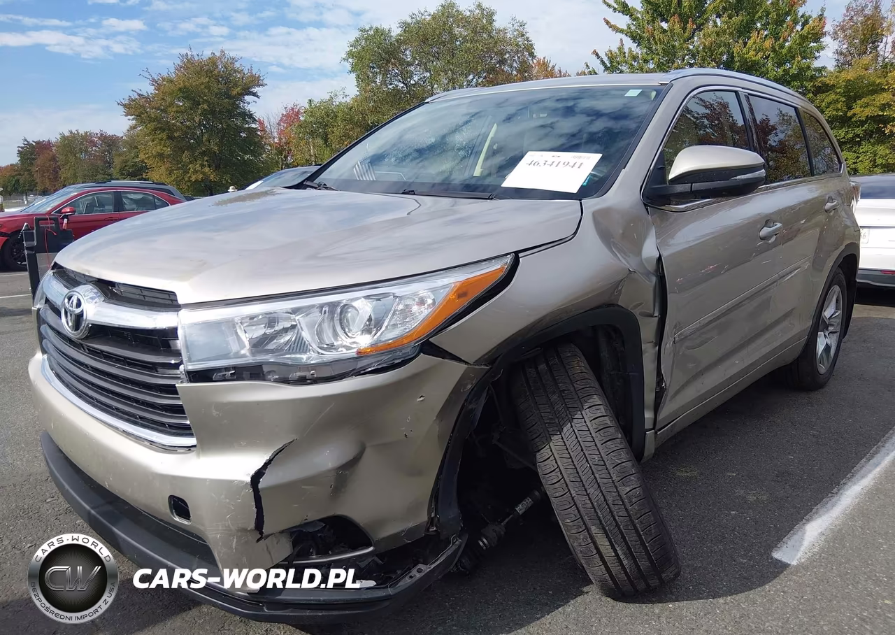 2015 Toyota Highlander Limited V6 VIN:5TDDKRFH8FS213636 - 2