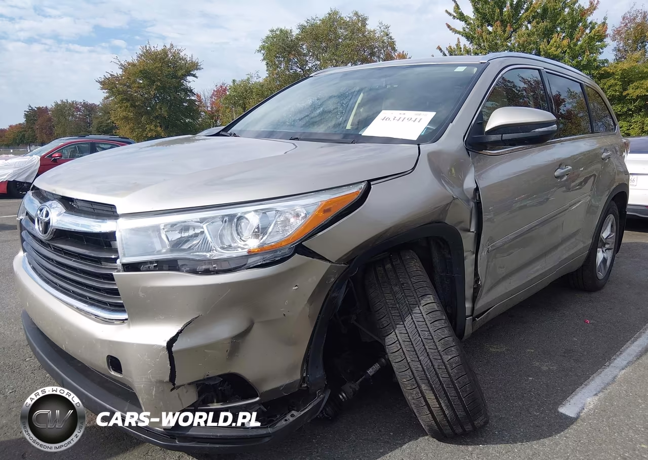 2015 Toyota Highlander Limited V6 VIN:5TDDKRFH8FS213636 - 6