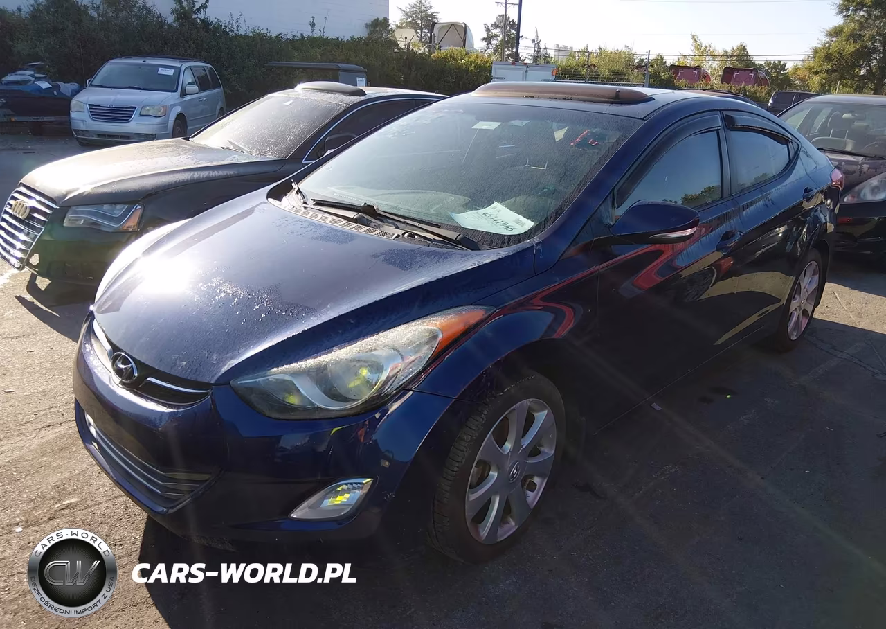 2013 Hyundai Elantra Limited VIN:5NPDH4AE0DH285481 - 2