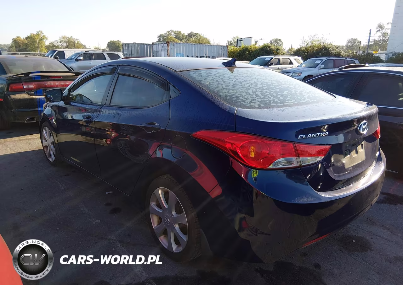 2013 Hyundai Elantra Limited VIN:5NPDH4AE0DH285481 - 3