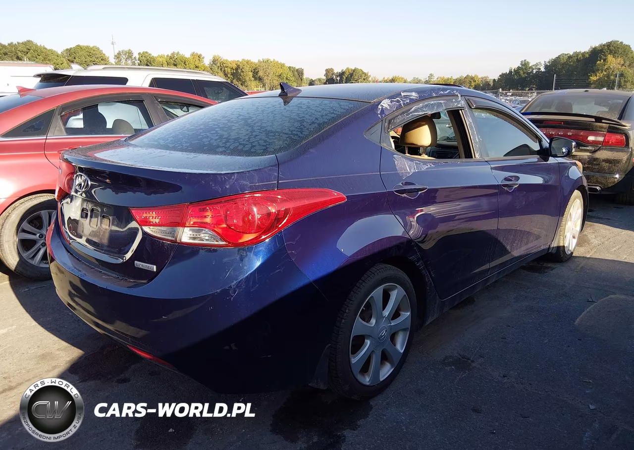 2013 Hyundai Elantra Limited VIN:5NPDH4AE0DH285481 - 4