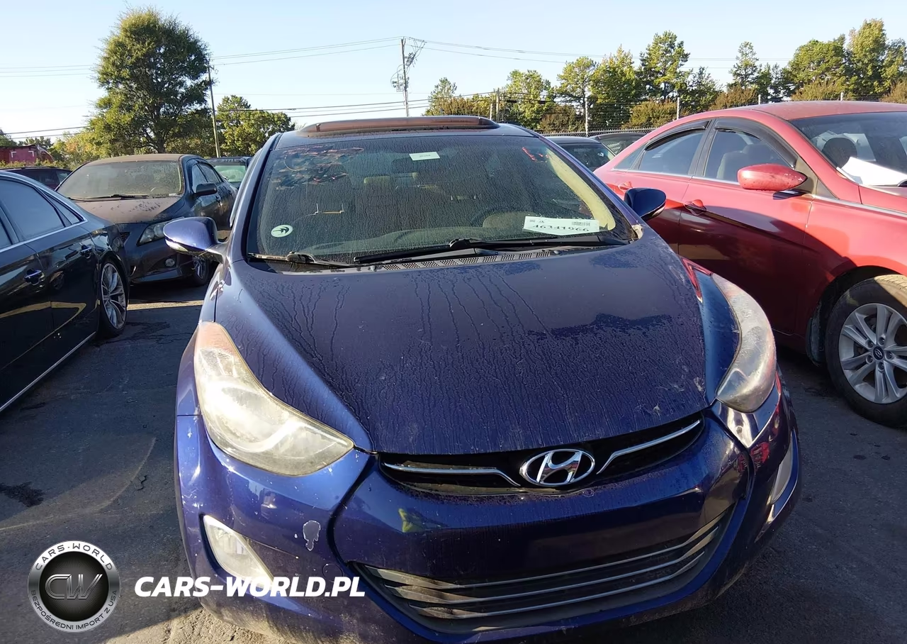 2013 Hyundai Elantra Limited VIN:5NPDH4AE0DH285481 - 6