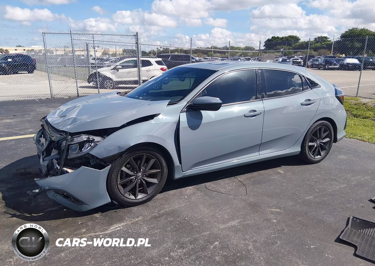 2020 Honda Civic Ex-L VIN:SHHFK7H8XLU219477 - 2