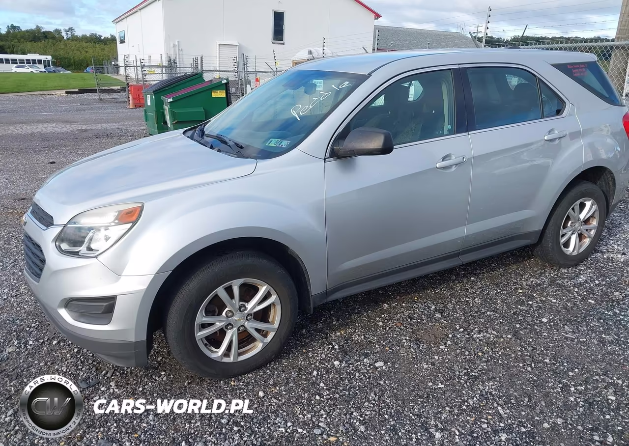 2017 Chevrolet Equinox Ls VIN:2GNFLEEK8H6209537 - 2
