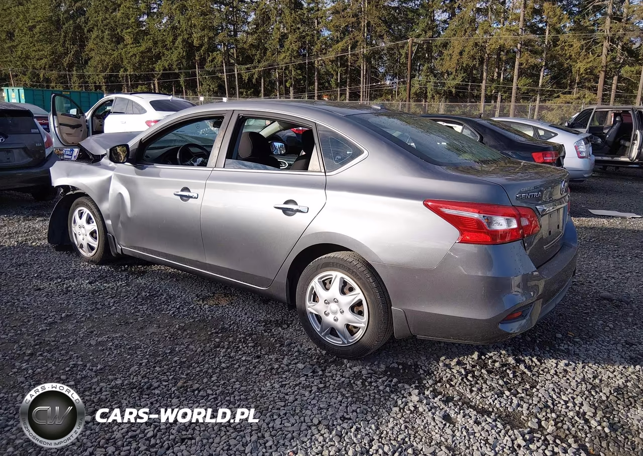2017 Nissan Sentra Sv VIN:3N1AB7AP2HL709162 - 3