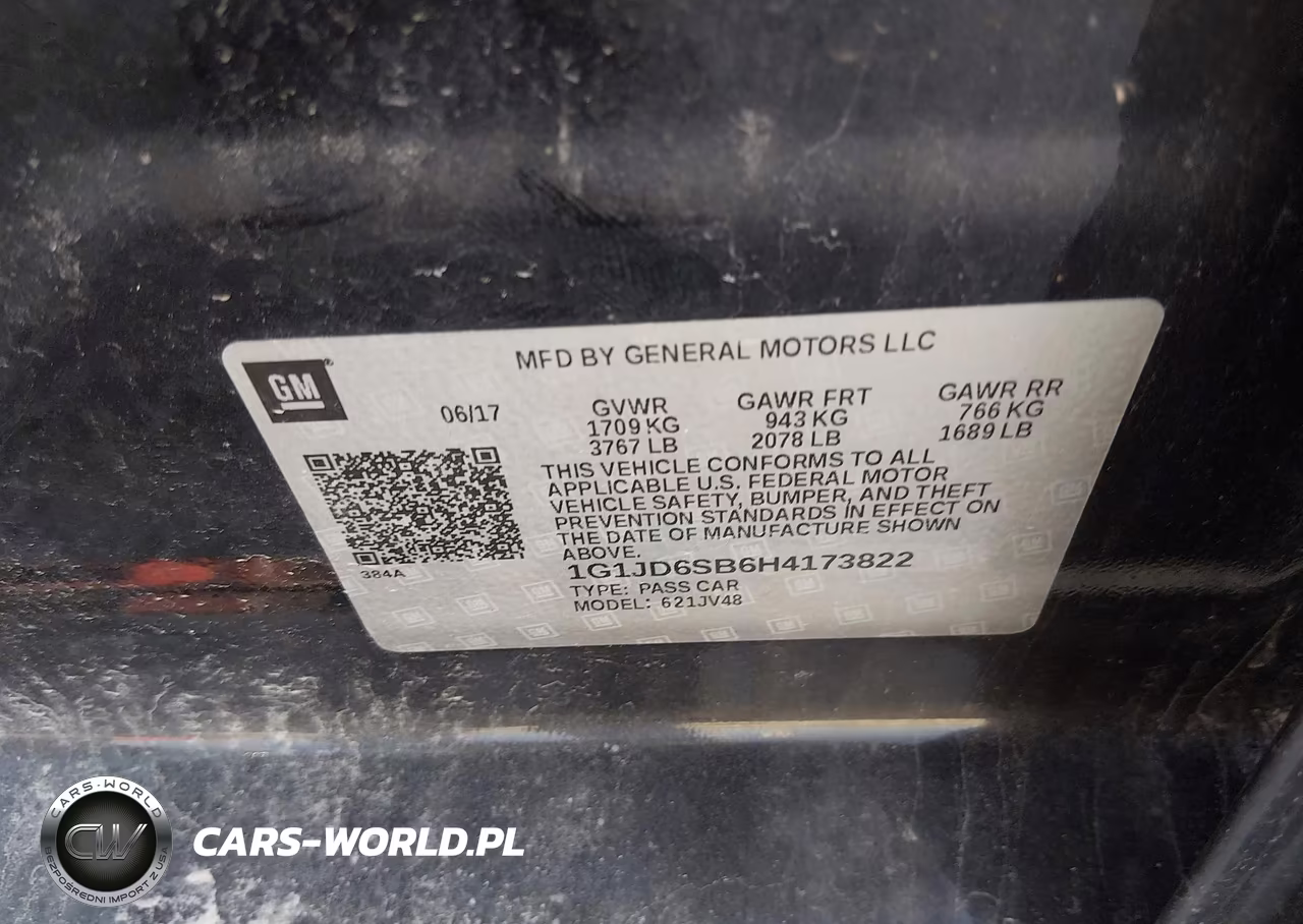 2017 Chevrolet Sonic Lt Auto VIN:1G1JD6SB6H4173822 - 9