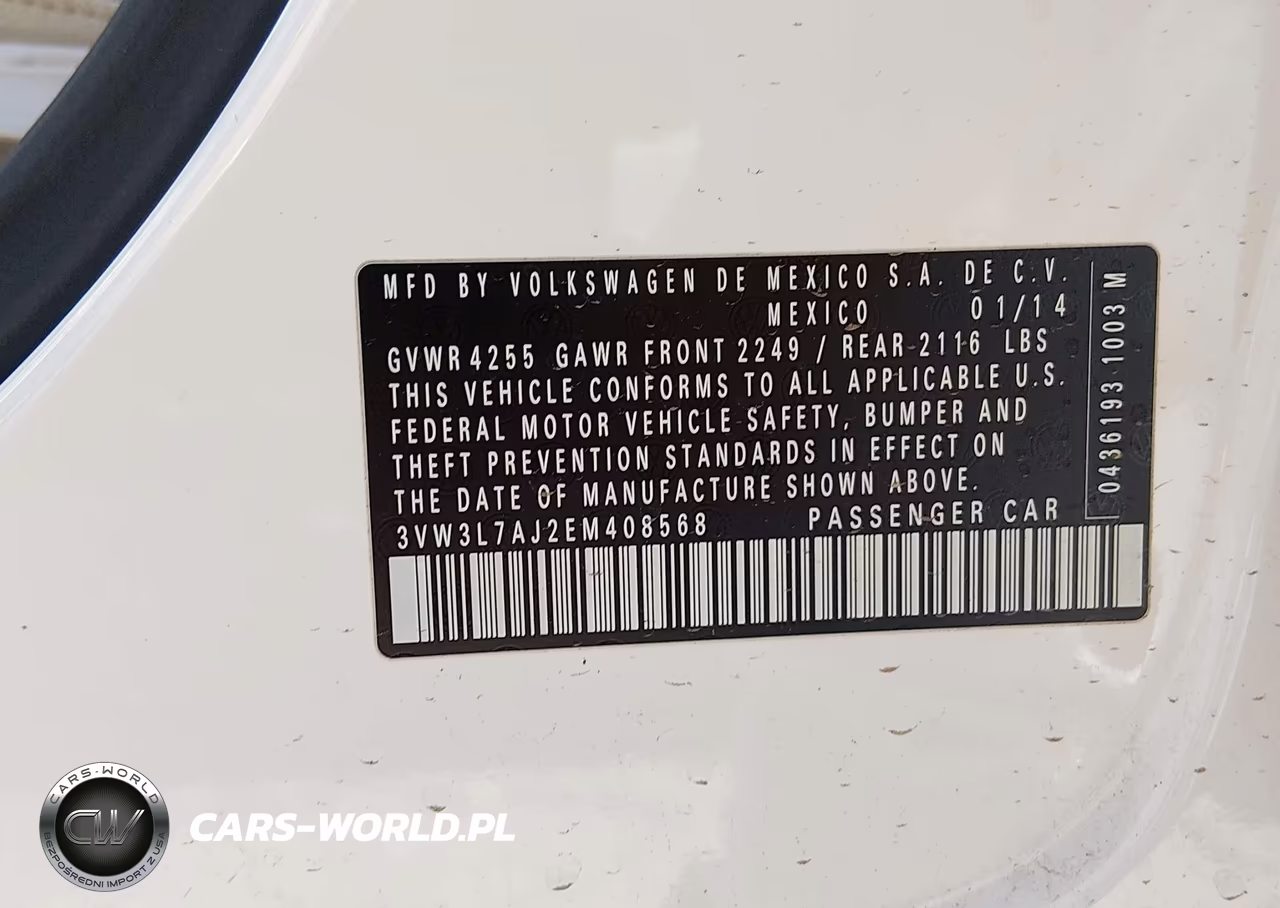 2014 Volkswagen Jetta 2.0L Tdi VIN:3VW3L7AJ2EM408568 - 9