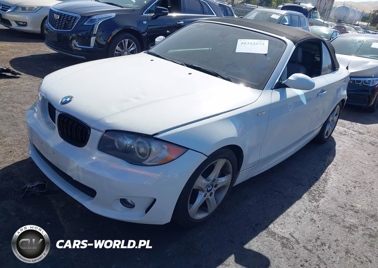 2008 BMW 135I VIN:WBAUN93578VF55444 - 2