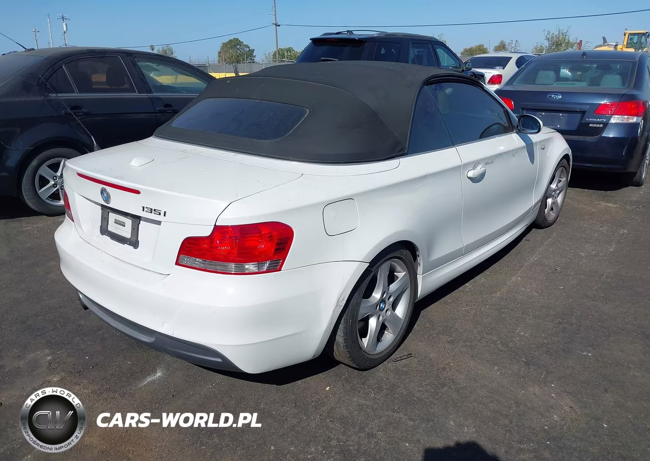 2008 BMW 135I VIN:WBAUN93578VF55444 - 4