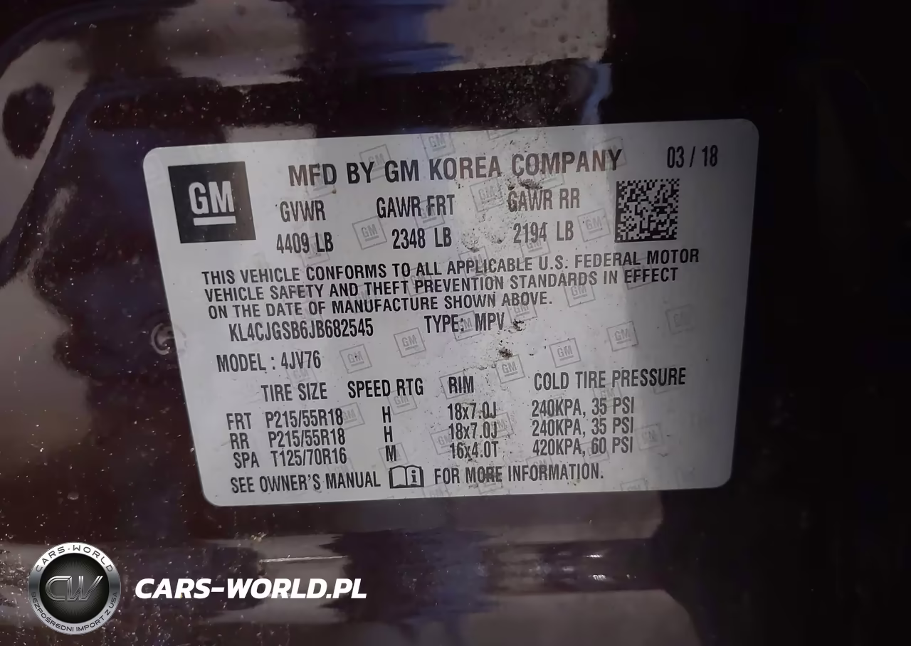 2018 Buick Encore Essence VIN:KL4CJGSB6JB682545 - 9