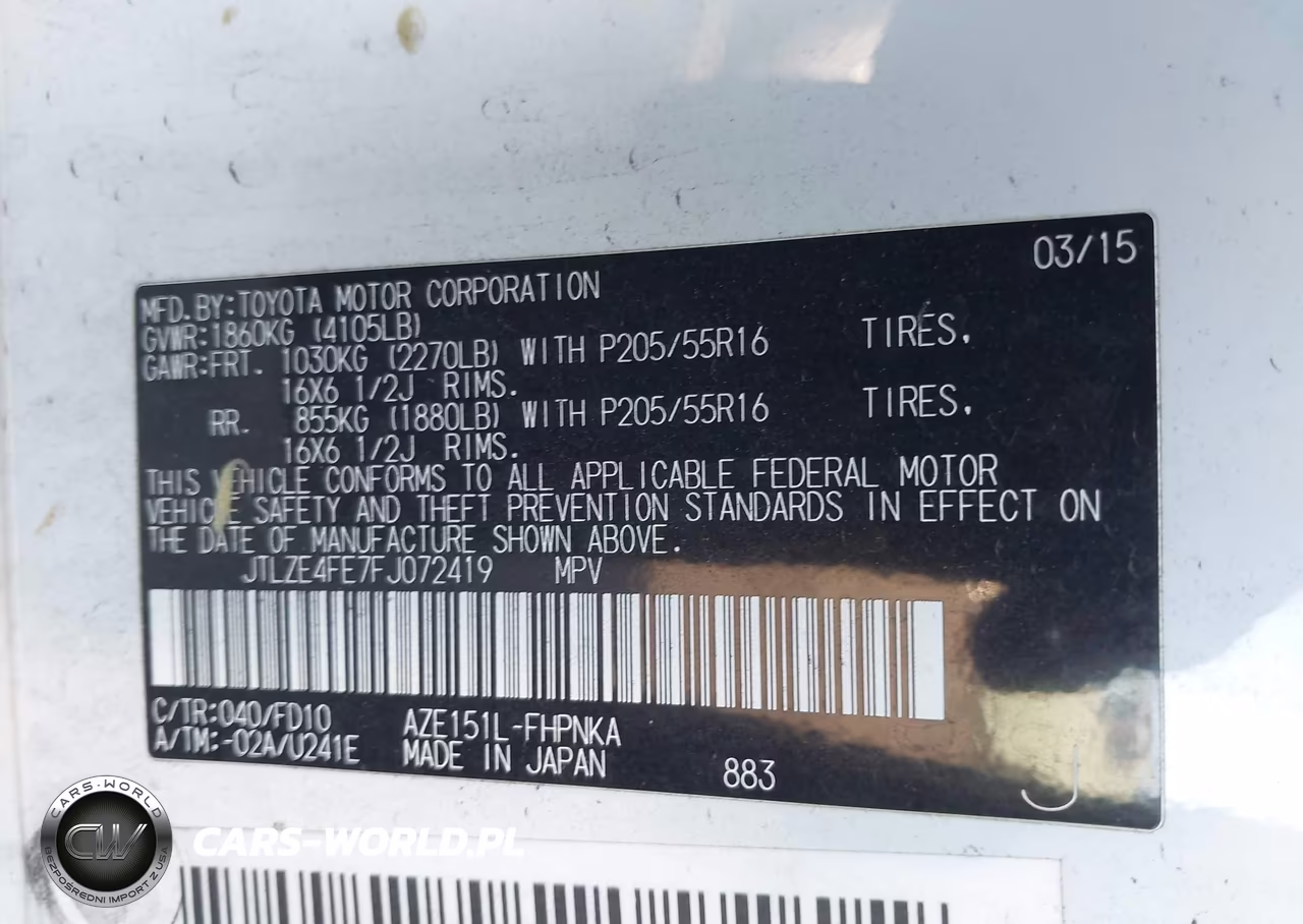 2015 Scion Xb VIN:JTLZE4FE7FJ072419 - 9