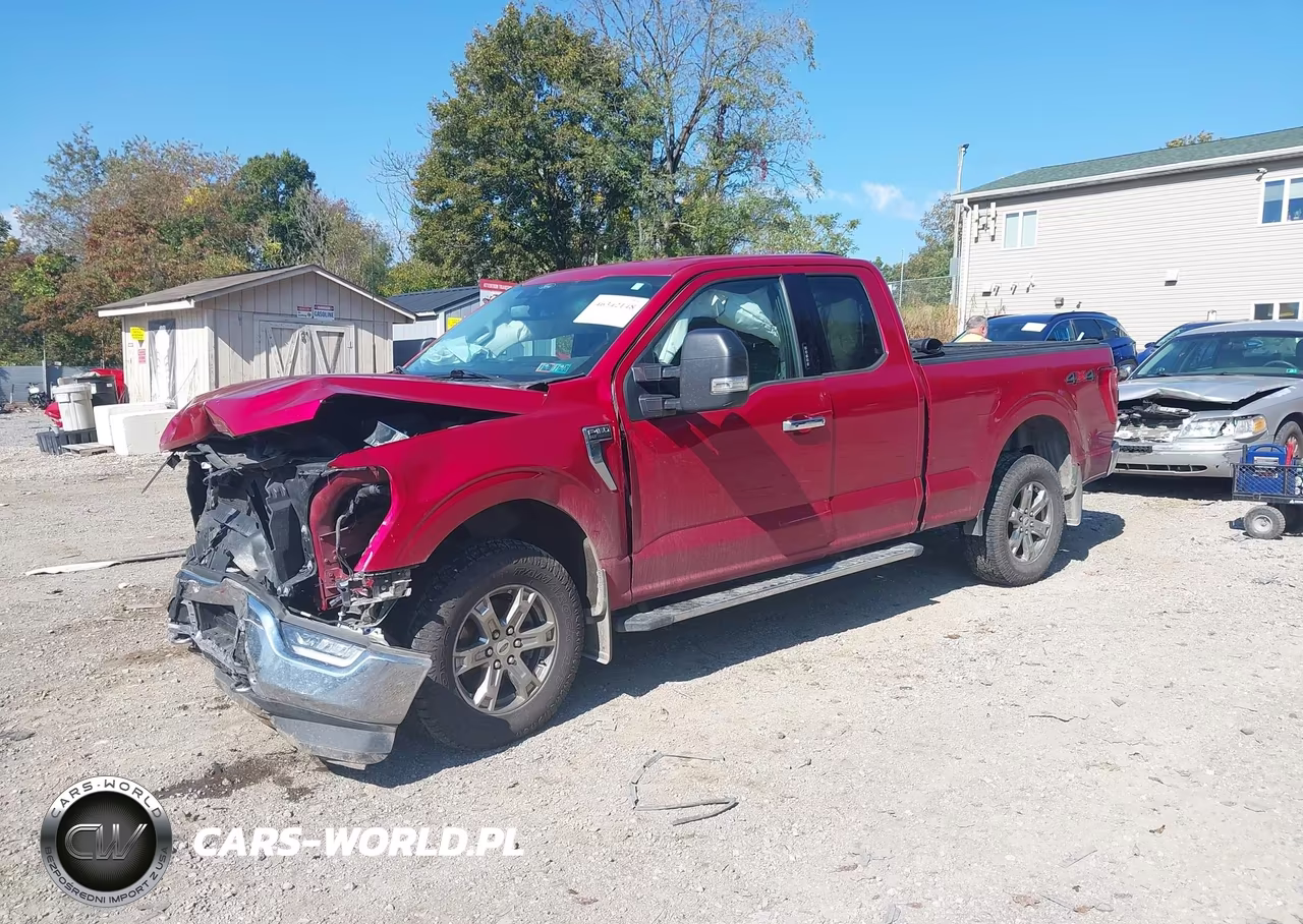 2021 Ford F-150 Xlt VIN:1FTFX1E80MKE22502 - 2