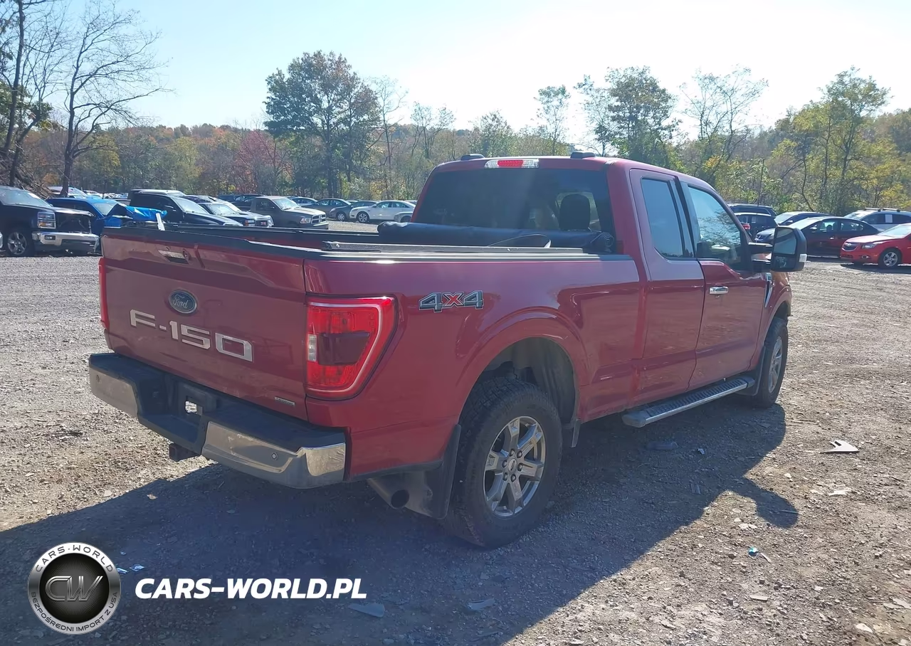 2021 Ford F-150 Xlt VIN:1FTFX1E80MKE22502 - 4