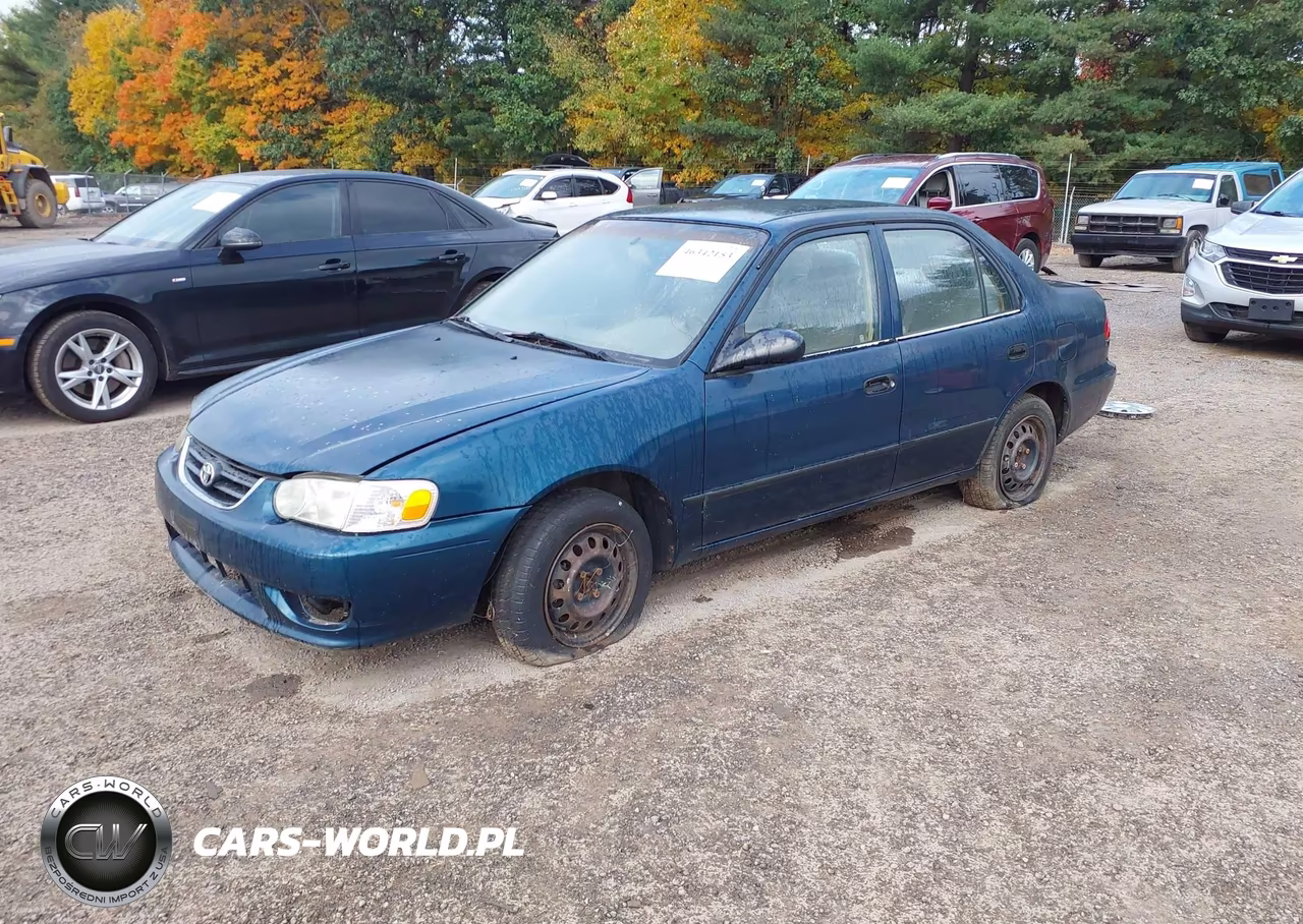 2002 Toyota Corolla Ce VIN:2T1BR12E42C552669 - 2