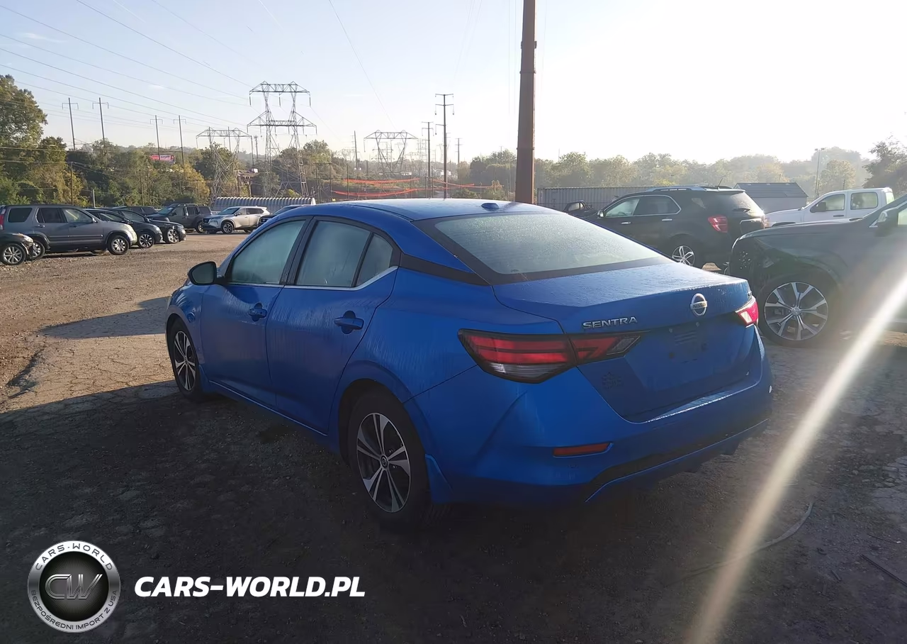 2022 Nissan Sentra Sv Xtronic Cvt VIN:3N1AB8CV8NY220264 - 3