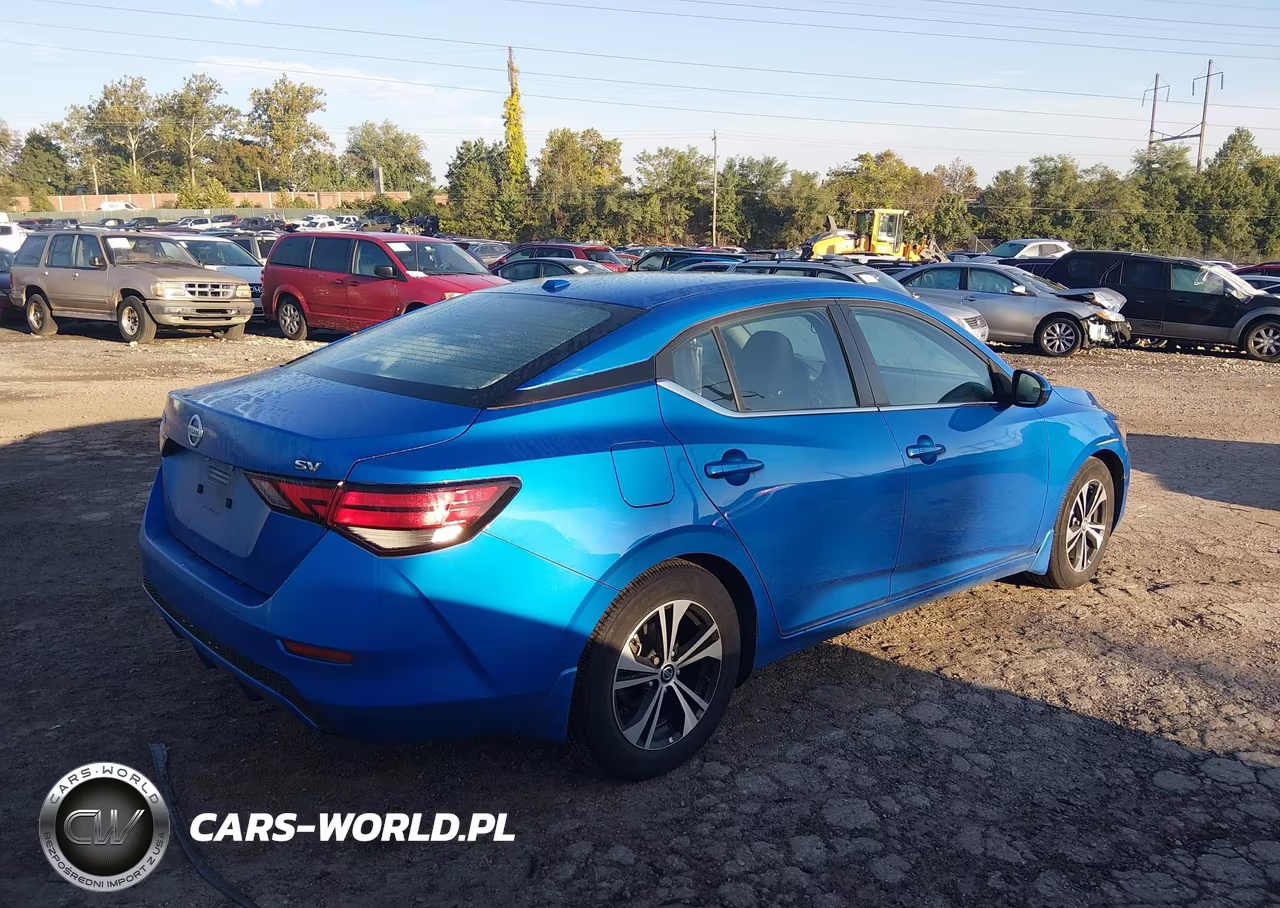 2022 Nissan Sentra Sv Xtronic Cvt VIN:3N1AB8CV8NY220264 - 4