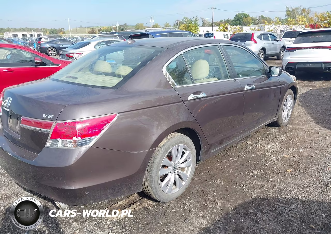 2011 Honda Accord 3.5 Ex-L VIN:1HGCP3F85BA004194 - 4