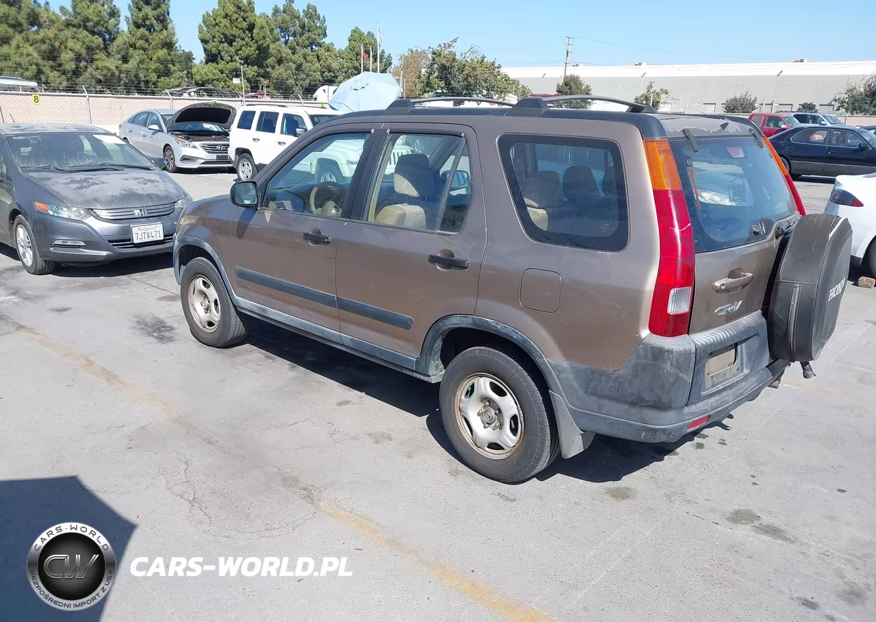 2002 Honda Cr-V Lx VIN:JHLRD68402C022445 - 3