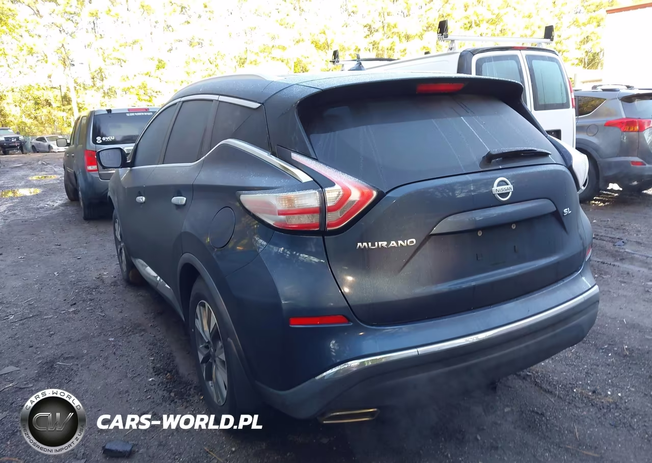 2015 Nissan Murano Sl VIN:5N1AZ2MG2FN282923 - 3