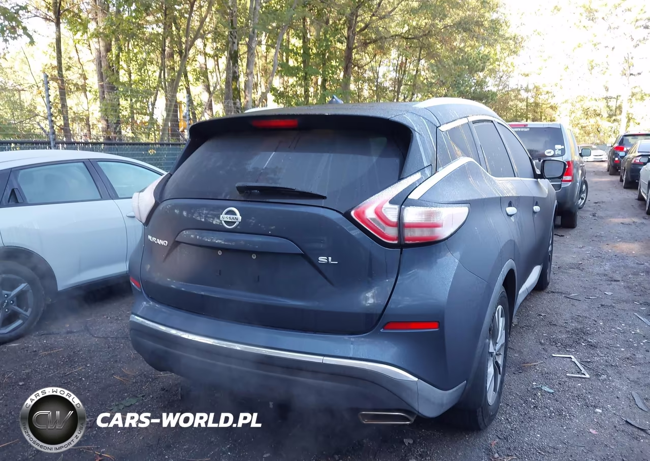 2015 Nissan Murano Sl VIN:5N1AZ2MG2FN282923 - 4
