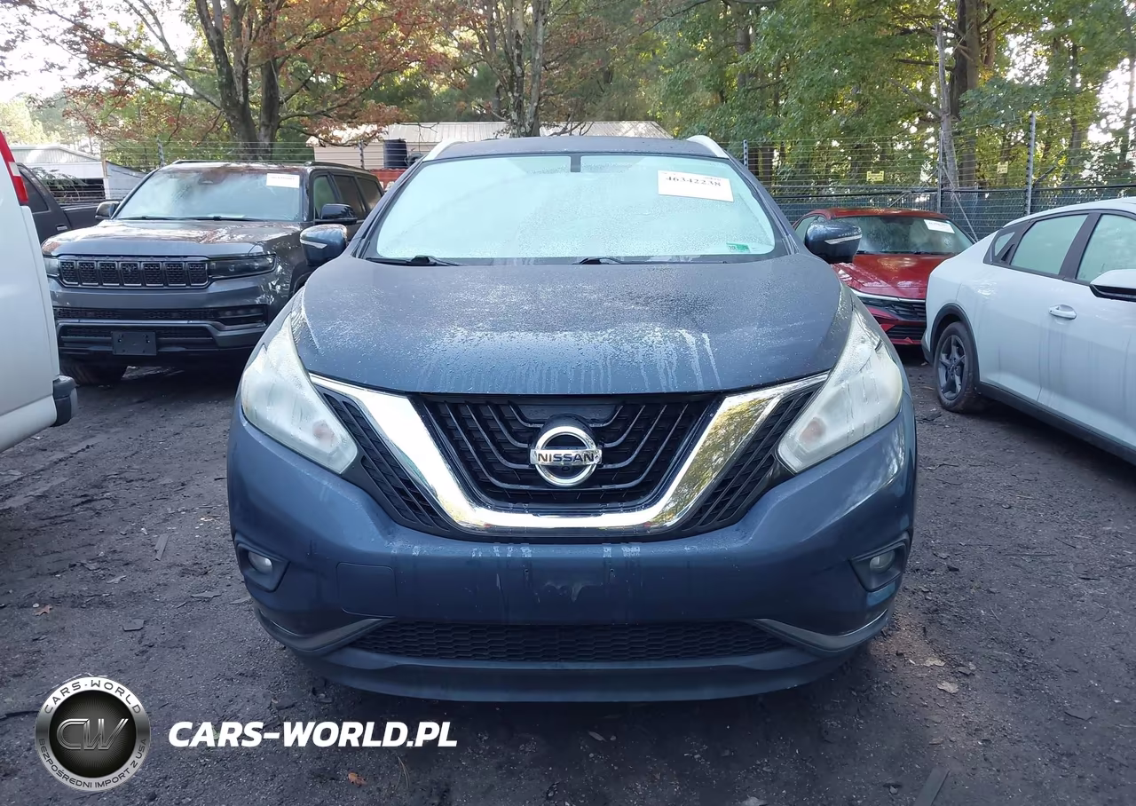 2015 Nissan Murano Sl VIN:5N1AZ2MG2FN282923 - 6