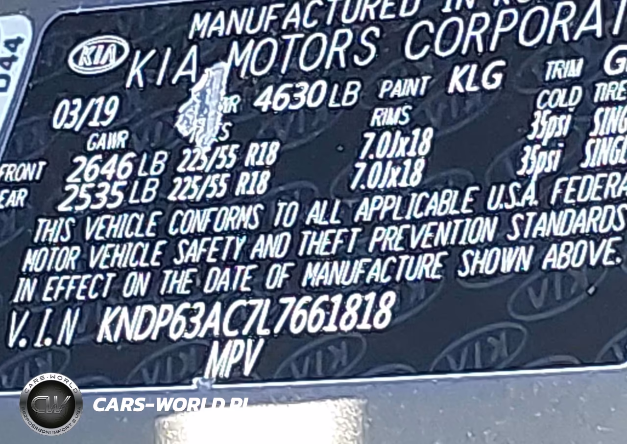 2020 Kia Sportage S VIN:KNDP63AC7L7661818 - 9