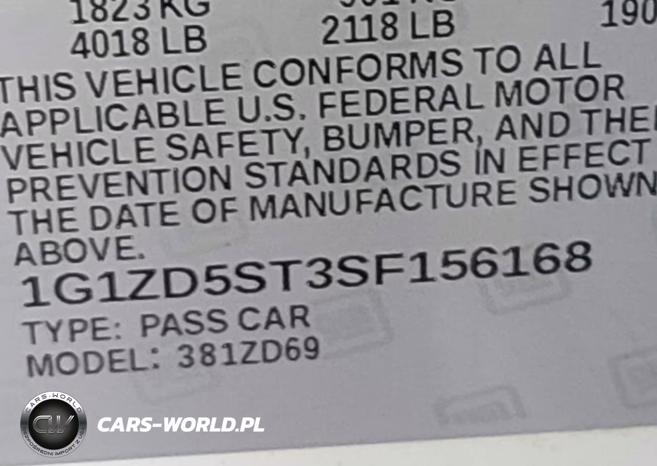 2025 Chevrolet Malibu Fwd 1Lt VIN:1G1ZD5ST3SF156168 - 9