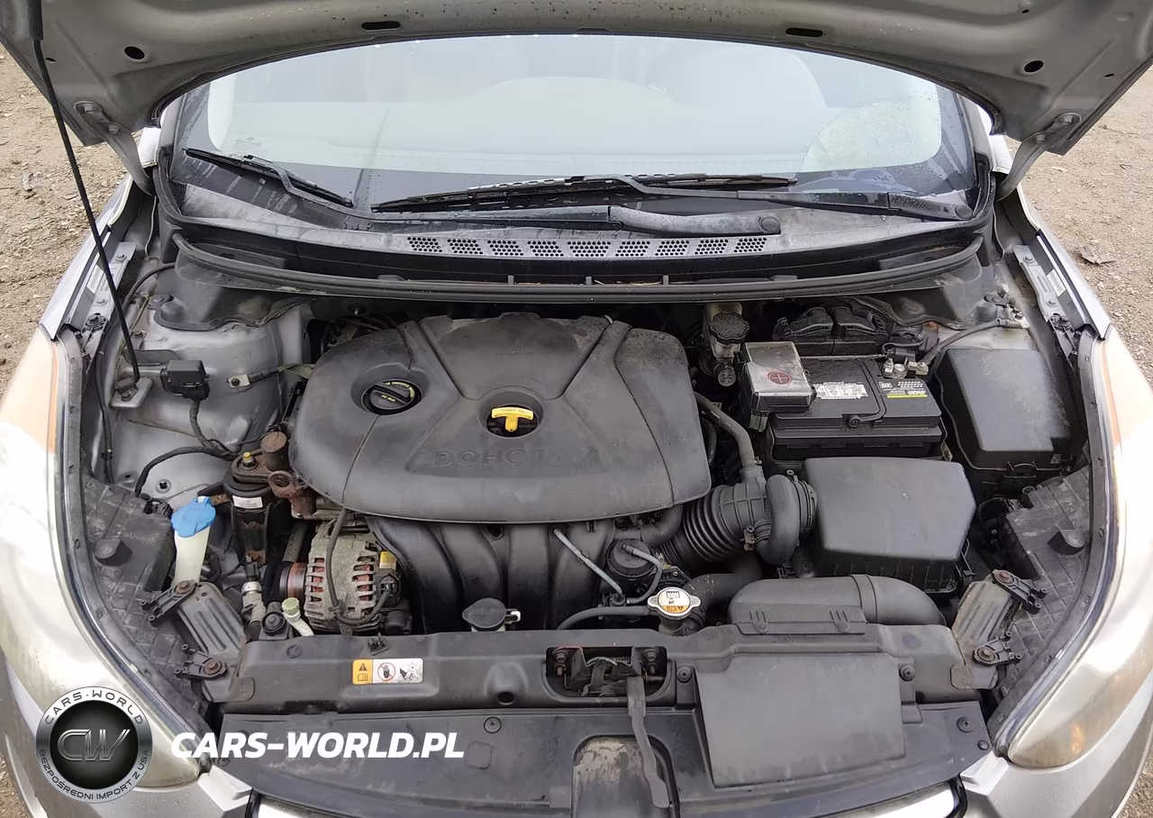 2013 Hyundai Elantra Limited VIN:KMHDH4AE9DU740636 - 10