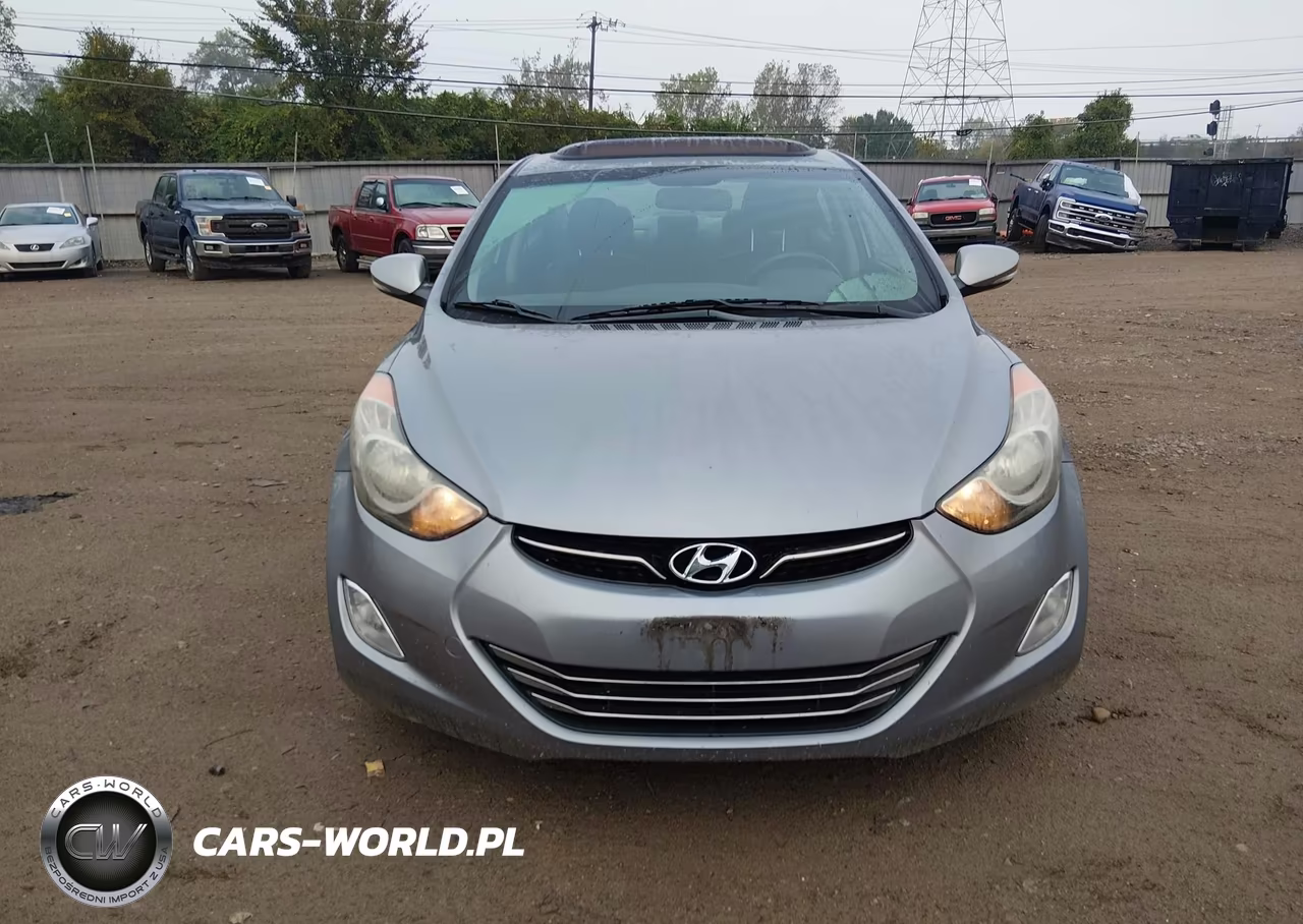 2013 Hyundai Elantra Limited VIN:KMHDH4AE9DU740636 - 6