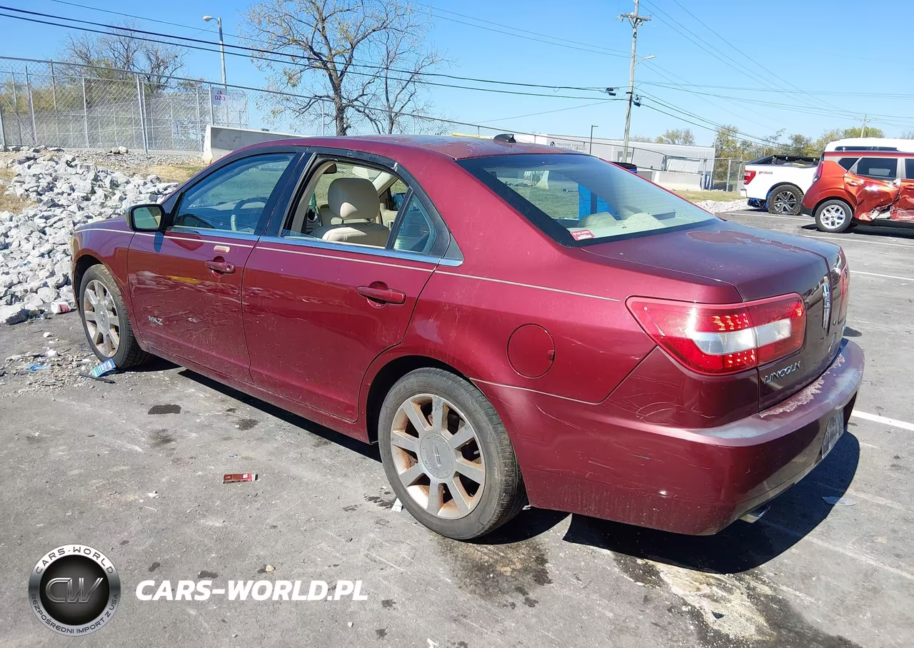 2007 Lincoln Mkz VIN:3LNHM26T47R633904 - 3