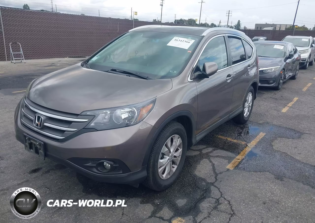 2013 Honda Cr-V Ex-L VIN:5J6RM3H73DL015668 - 2