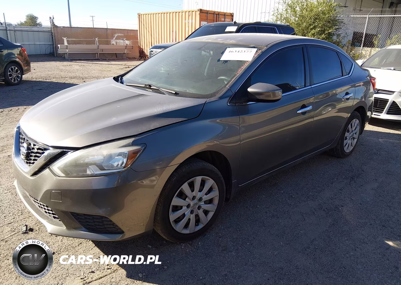 2016 Nissan Sentra Sv VIN:3N1AB7AP8GY211050 - 2
