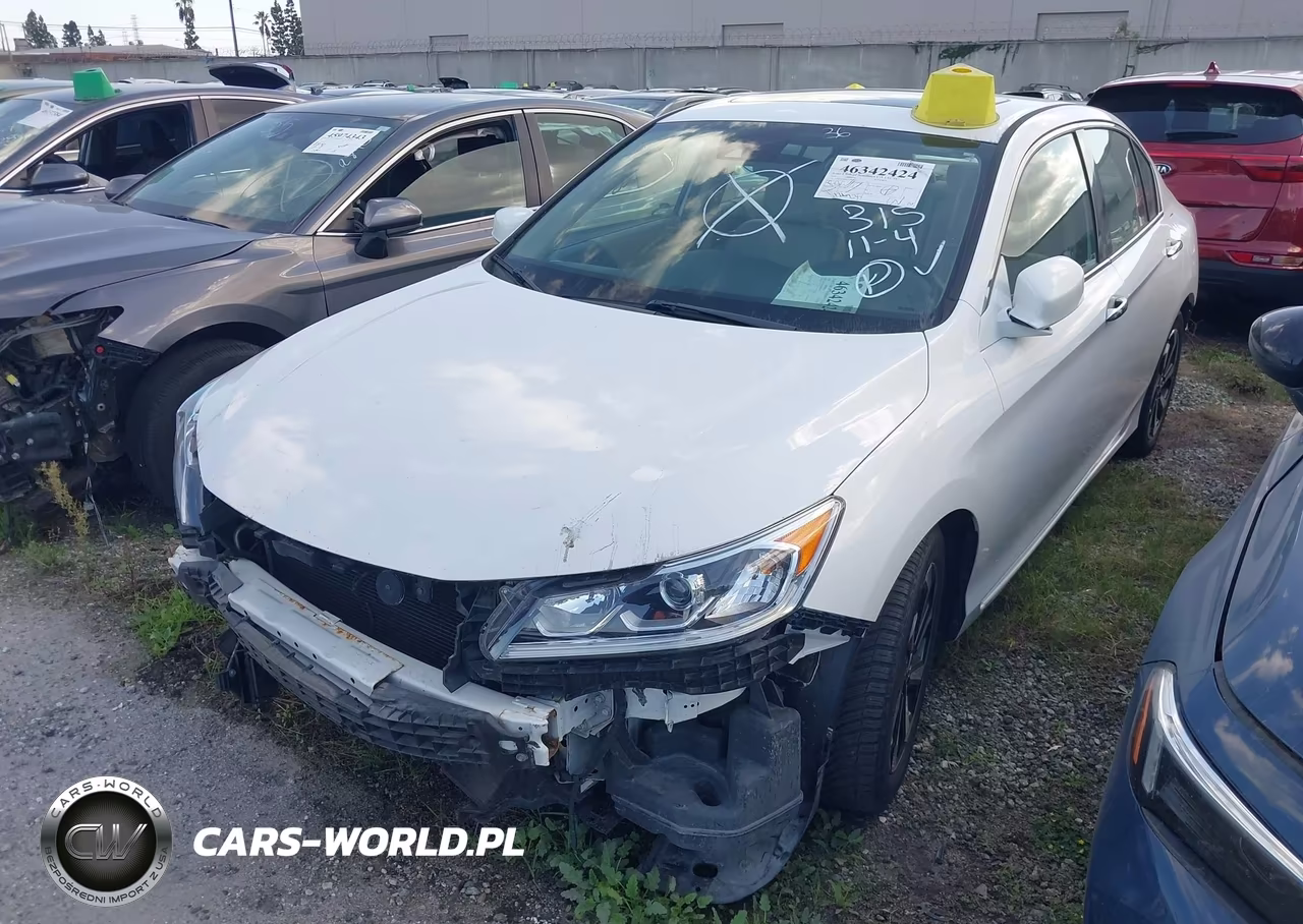 2016 Honda Accord Ex-L VIN:1HGCR2F96GA244939 - 2